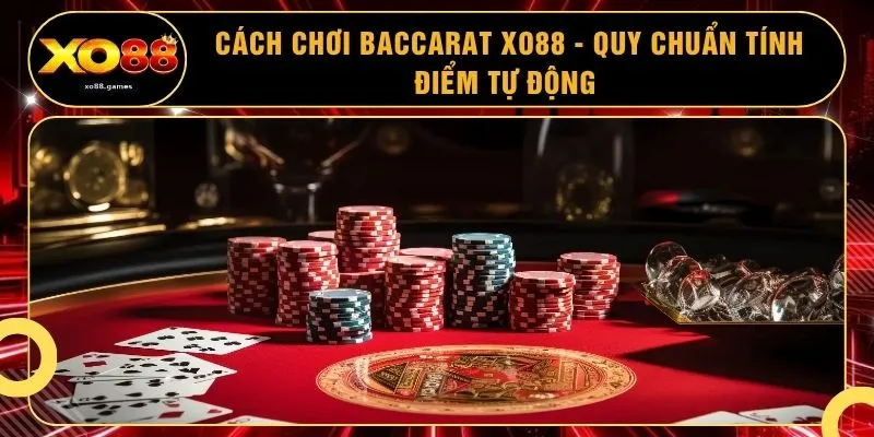 Cách Chơi Baccarat XO88 - Quy Chuẩn Tính Điểm Tự Động 