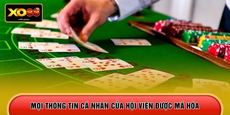 Mọi thông tin cá nhân của hội viên được mã hóa 